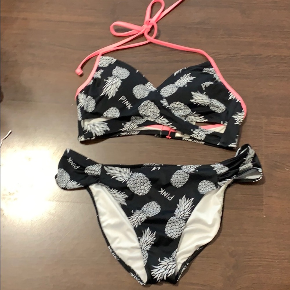 PINK pineapple bikini